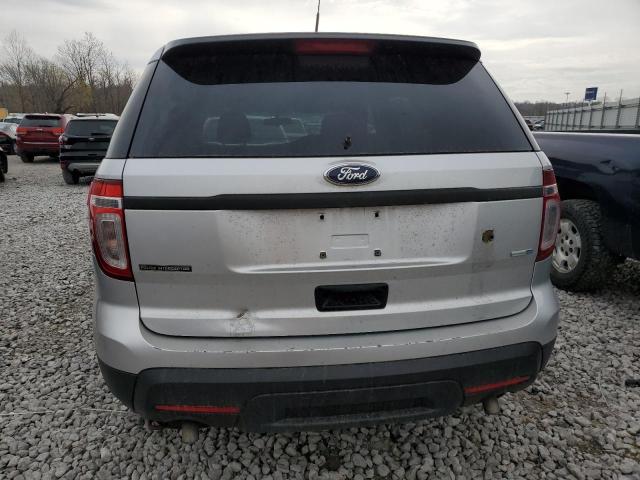 1FM5K8AR3EGC08203 - 2014 FORD EXPLORER POLICE INTERCEPTOR 银色 照片 6