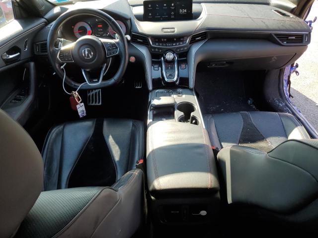 19UUB6F52MA000536 - 2021 ACURA TLX TECH A BLUE photo 8