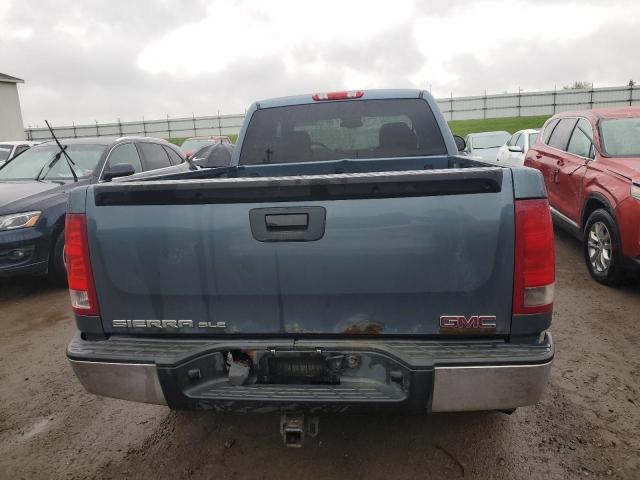 2GTEK19C871723712 - 2007 GMC NEW SIERRA K1500 BLUE photo 6