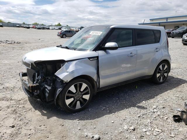 KNDJX3A51E7739582 - 2014 KIA SOUL ! SILVER photo 1