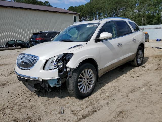 5GAKRBED0BJ254151 - 2011 BUICK ENCLAVE CXL WHITE photo 1