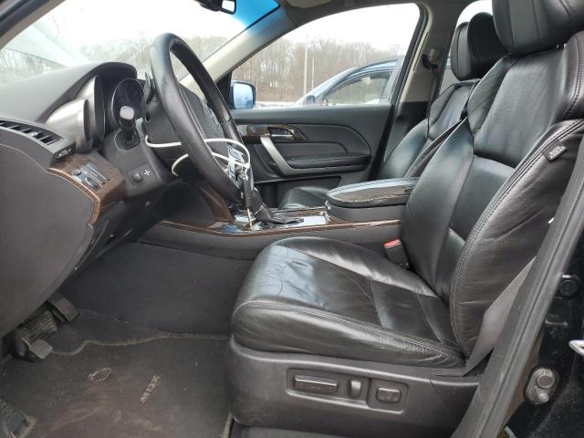 2HNYD2H61BH528988 - 2011 ACURA MDX TECHNOLOGY أسود صورة 7