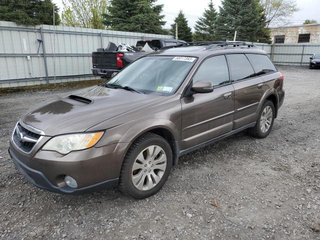 4S4BP63C694328439 - 2009 SUBARU OUTBACK 2.5XT LIMITED GREEN photo 1