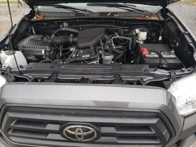 3TYSX5EN5MT009161 - 2021 TOYOTA TACOMA ACCESS CAB ნაცრისფერი ფოტო 11