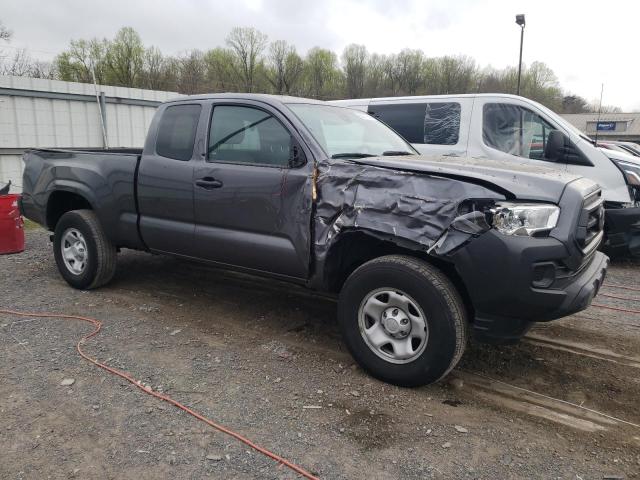 3TYSX5EN5MT009161 - 2021 TOYOTA TACOMA ACCESS CAB ნაცრისფერი ფოტო 4