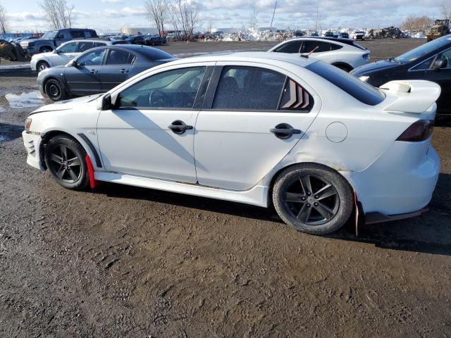 JA3AU26U49U615508 - 2009 MITSUBISHI LANCER ES/ES SPORT WHITE photo 2