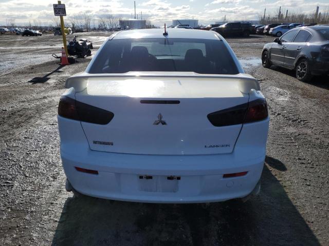 JA3AU26U49U615508 - 2009 MITSUBISHI LANCER ES/ES SPORT WHITE photo 6