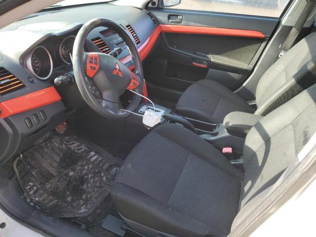 JA3AU26U49U615508 - 2009 MITSUBISHI LANCER ES/ES SPORT WHITE photo 7