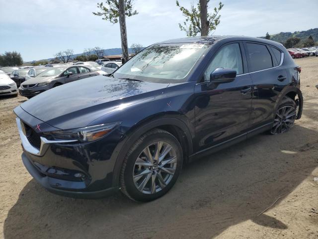 JM3KFBDM2M0494679 - 2021 MAZDA CX-5 GRAND TOURING BLUE photo 1