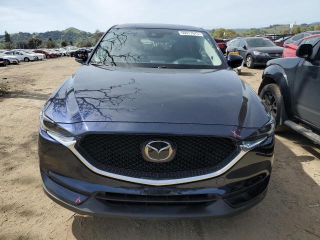 JM3KFBDM2M0494679 - 2021 MAZDA CX-5 GRAND TOURING BLUE photo 5