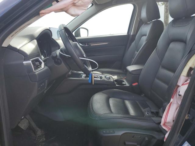 JM3KFBDM2M0494679 - 2021 MAZDA CX-5 GRAND TOURING BLUE photo 7