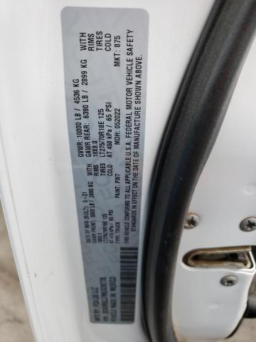 3C6UR5CJ7MG638778 - 2021 RAM 2500 TRADESMAN თეთრი ფოტო 13