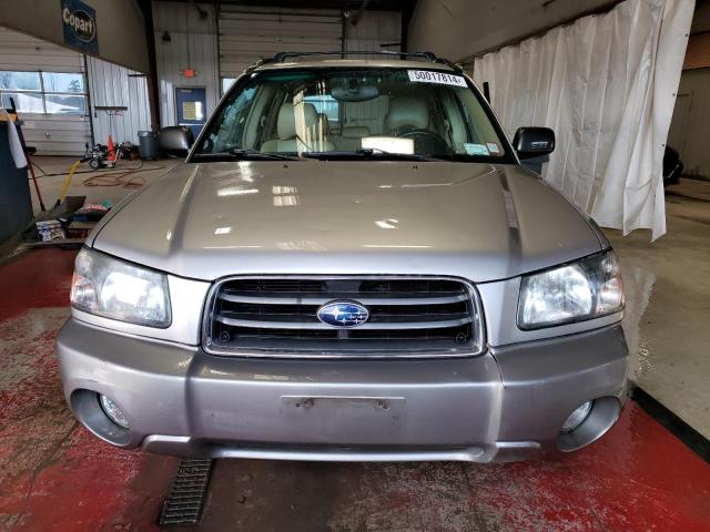 JF1SG67675H731833 - 2005 SUBARU FORESTER 2.5XS LL BEAN TAN photo 5