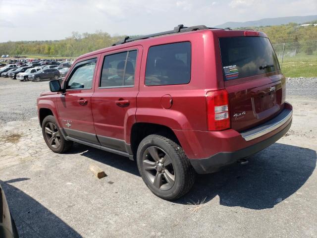 1C4NJRFB9DD248312 - 2013 JEEP PATRIOT LATITUDE MAROON photo 2