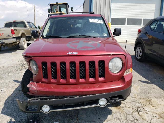 1C4NJRFB9DD248312 - 2013 JEEP PATRIOT LATITUDE MAROON photo 5