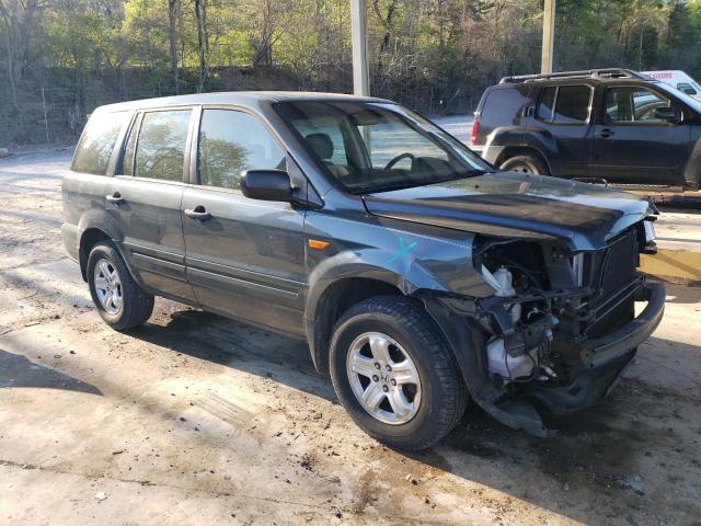 5FNYF28166B032195 - 2006 HONDA PILOT LX BLACK photo 4