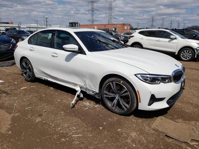 3MW5R7J01N8C48965 - 2022 BMW 330XI WHITE photo 4