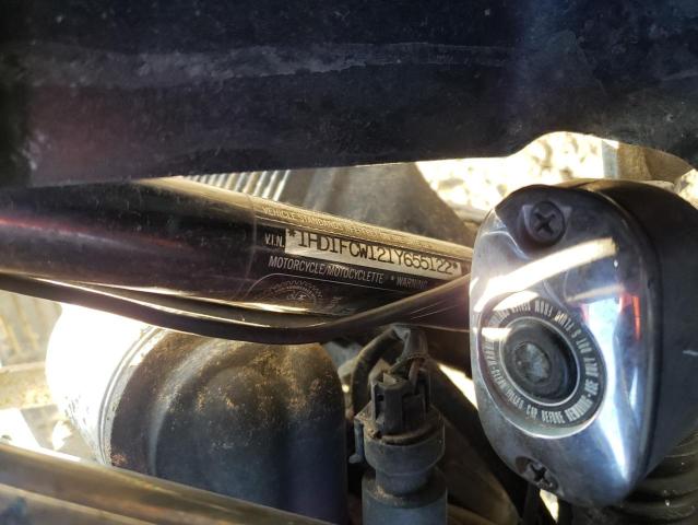 1HD1FCW121Y655122 - 2001 HARLEY-DAVIDSON FLHTCUI 蓝色 照片 10