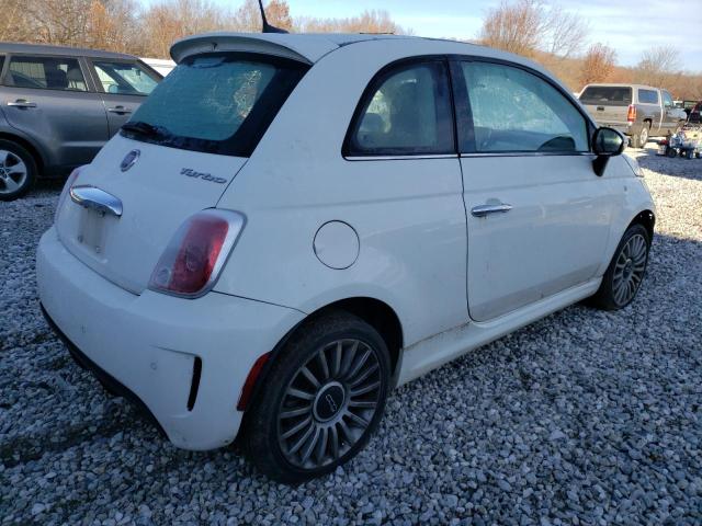 3C3CFFCH9JT524238 - 2018 FIAT 500 LOUNGE WHITE photo 3