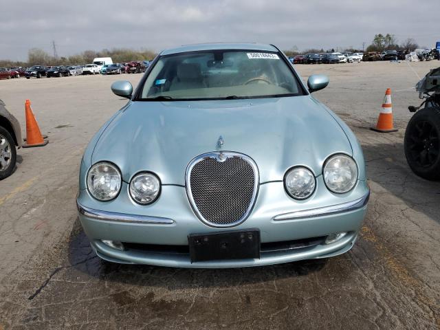 SAJEA01UX4HN07436 - 2004 JAGUAR S-TYPE 4.2 TURQUOISE photo 5