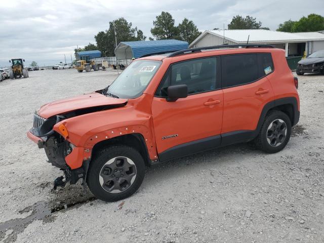 ZACCJBAT4GPE24428 - 2016 JEEP RENEGADE SPORT ORANGE photo 1