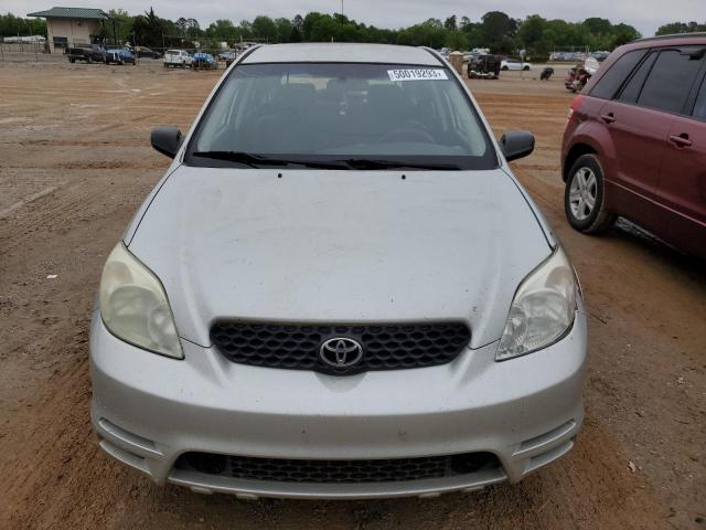 2T1KR32E54C184839 - 2004 TOYOTA COROLLA MA XR SILVER photo 5