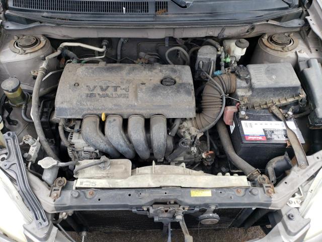 2T1KR32EX4C273211 - 2004 TOYOTA COROLLA MA XR GRAY photo 11