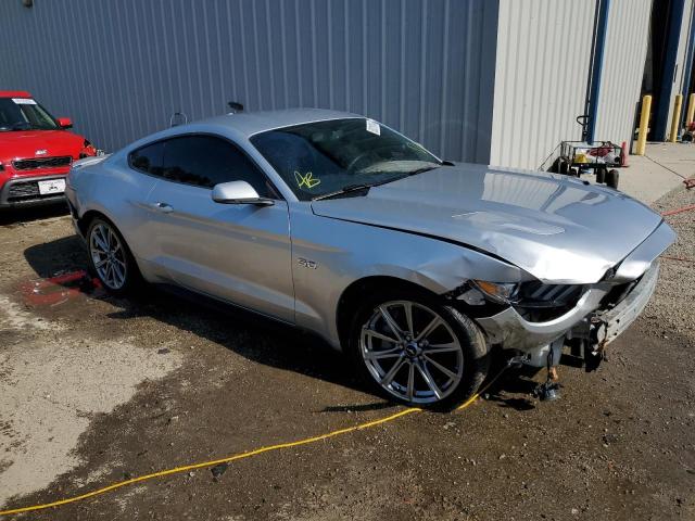 1FA6P8CF3F5394938 - 2015 FORD MUSTANG GT SILVER photo 4