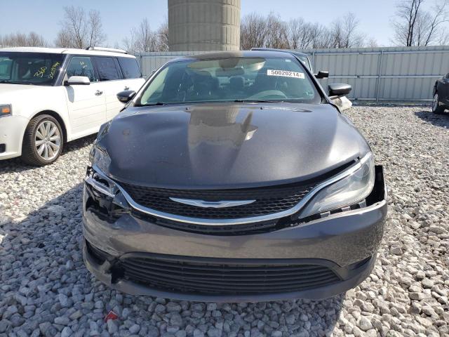 1C3CCCFB6FN573371 - 2015 CHRYSLER 200 LX GRAY photo 5