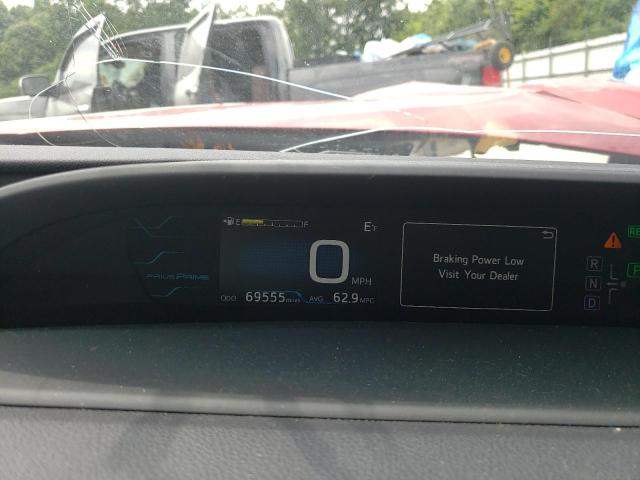 JTDKARFP4H3022477 - 2017 TOYOTA PRIUS PRIM 红色 照片 9