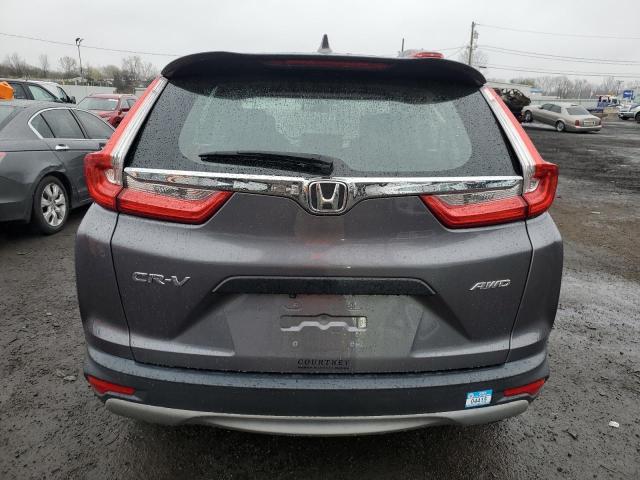 2HKRW6H32JH220719 - 2018 HONDA CR-V LX GRAY photo 6