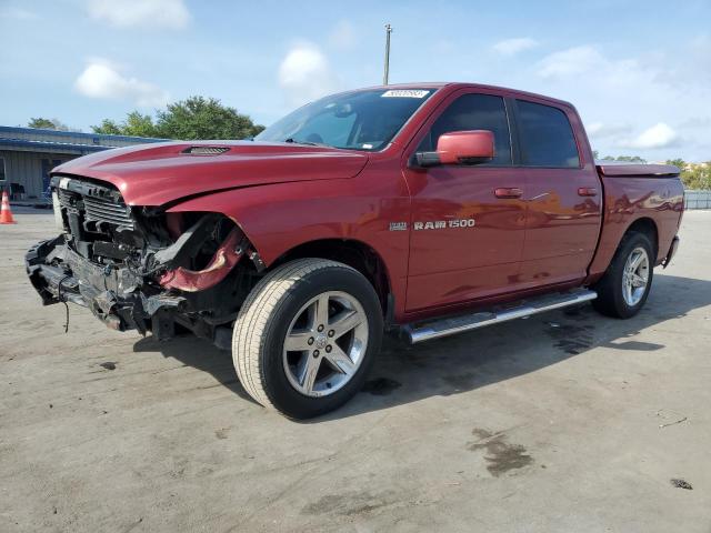 1C6RD6MT8CS302784 - 2012 DODGE RAM 1500 SPORT RED photo 1