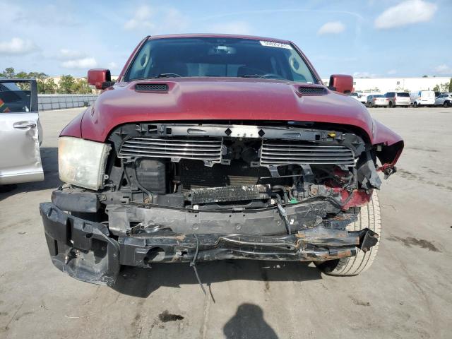 1C6RD6MT8CS302784 - 2012 DODGE RAM 1500 SPORT RED photo 5