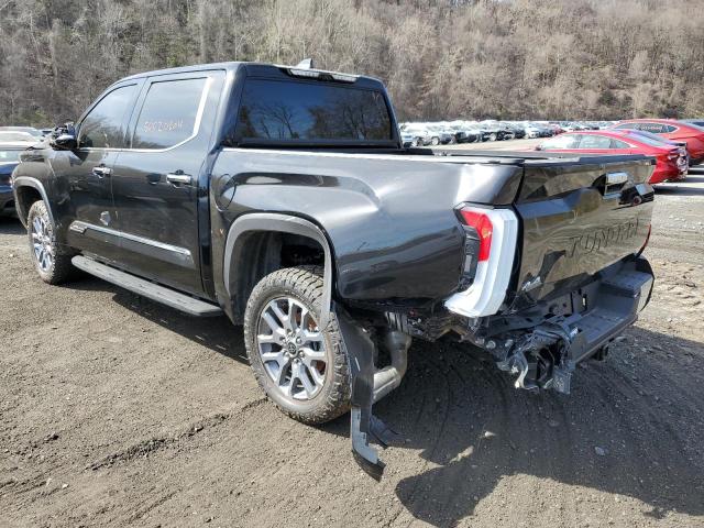 5TFMC5DB9RX046996 - 2024 TOYOTA TUNDRA CREWMAX PLATINUM Schwarz Foto 2