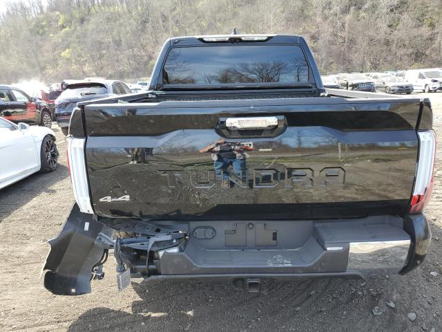 5TFMC5DB9RX046996 - 2024 TOYOTA TUNDRA CREWMAX PLATINUM Schwarz Foto 6