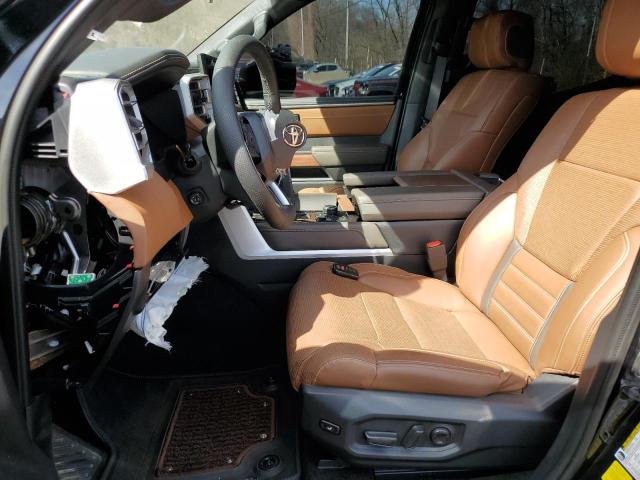 5TFMC5DB9RX046996 - 2024 TOYOTA TUNDRA CREWMAX PLATINUM Schwarz Foto 7