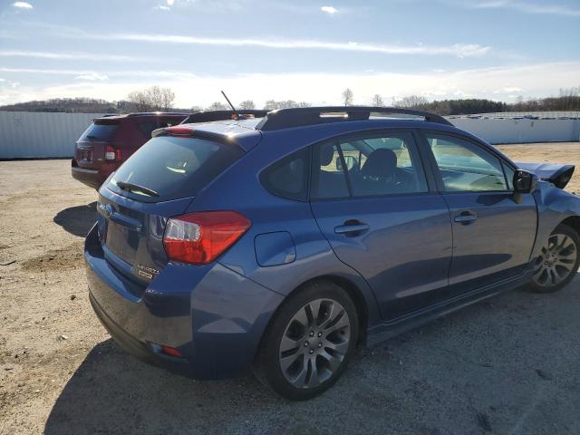 JF1GPAL64DH842840 - 2013 SUBARU IMPREZA SPORT PREMIUM BLUE photo 3