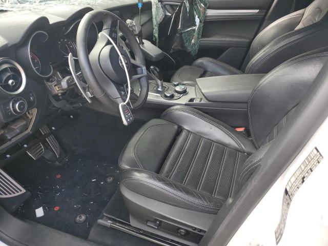 ZASFAKNN1J7B79477 - 2018 ALFA ROMEO STELVIO TI SPORT WHITE photo 7