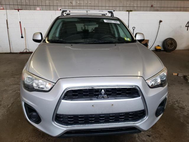 4A4AR3AU4DE012893 - 2013 MITSUBISHI OUTLANDER ES SILVER photo 5