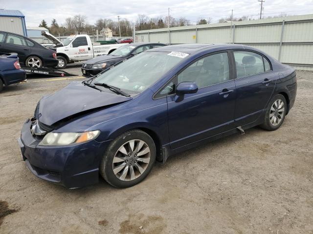 19XFA16959E003080 - 2009 HONDA CIVIC EXL Mavi foto 1