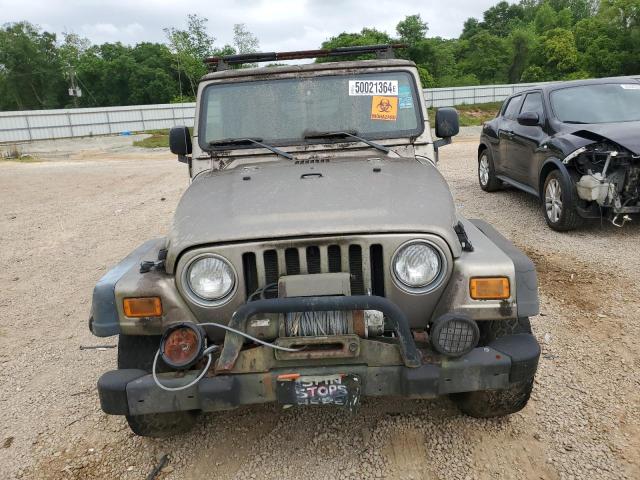 1J4FA69SX4P741259 - 2004 JEEP WRANGLER RUBICON TAN photo 5