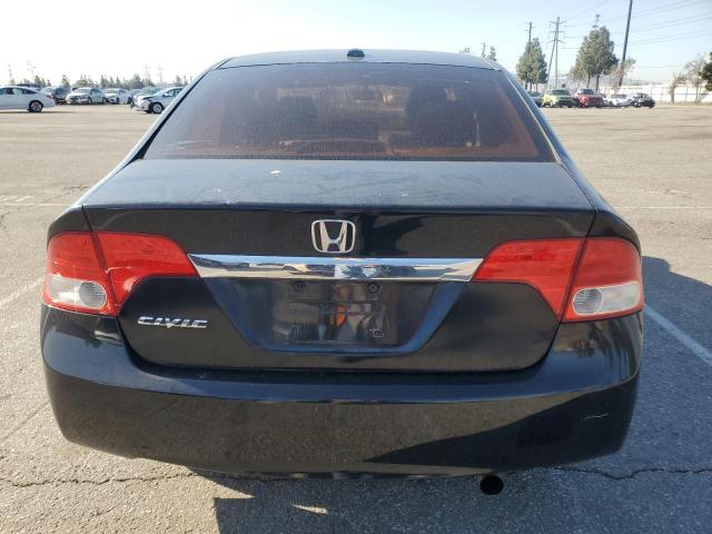 2HGFA1F99BH519731 - 2011 HONDA CIVIC EXL BLACK photo 6