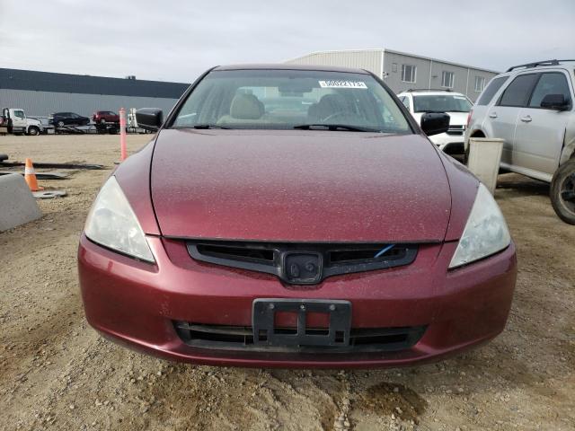 1HGCM56175A800926 - 2005 HONDA ACCORD DX RED photo 5