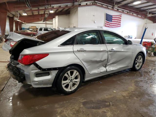 5NPEC4AC3DH514950 - 2013 HYUNDAI SONATA SE SILVER photo 3