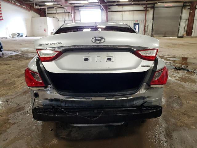 5NPEC4AC3DH514950 - 2013 HYUNDAI SONATA SE SILVER photo 6