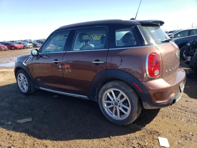 WMWZC5C53FWP43905 - 2015 MINI COOPER S COUNTRYMAN BROWN photo 2