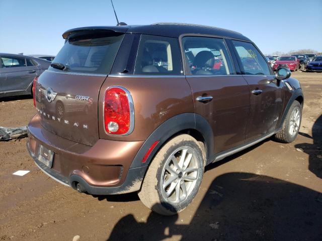 WMWZC5C53FWP43905 - 2015 MINI COOPER S COUNTRYMAN BROWN photo 3