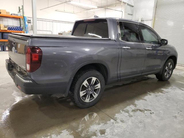 5FPYK3F78JB010417 - 2018 HONDA RIDGELINE RTL GRAY photo 3