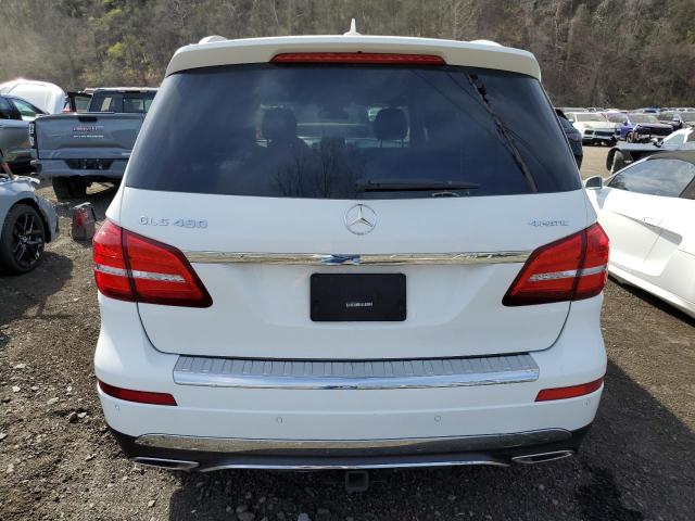 4JGDF6EE0KB236688 - 2019 MERCEDES-BENZ GLS 450 4MATIC WHITE photo 6