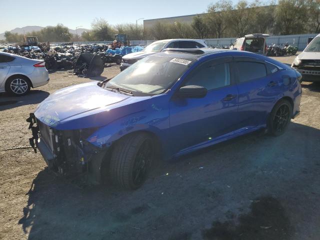 19XFC1F75KE214522 - 2019 HONDA CIVIC EXL BLUE photo 1